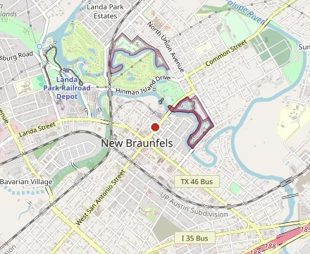 Map showing Muck & Fuss