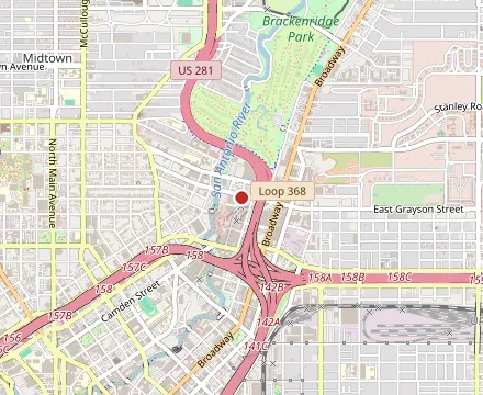 Map showing Ladino