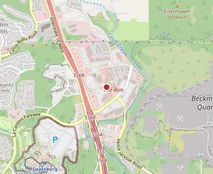 Map showing Postino The Rim