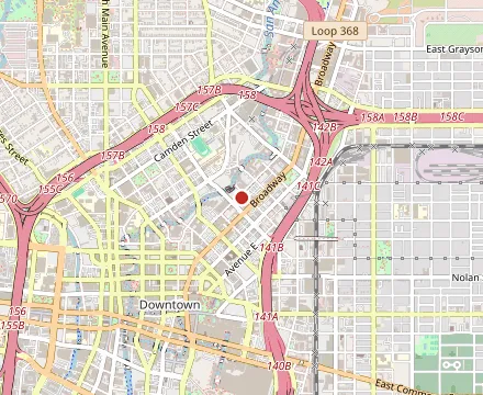 Map showing Four Brothers