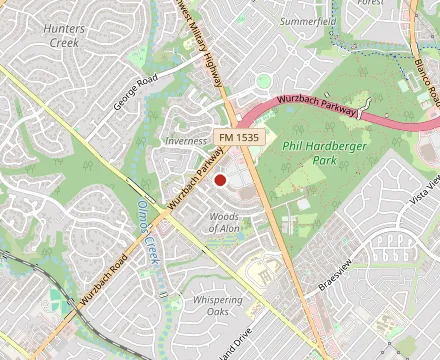 Map showing El Mirasol