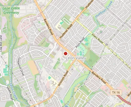 Map showing Comfort Cafe