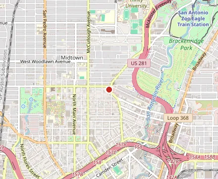 Map showing Curry Boys BBQ