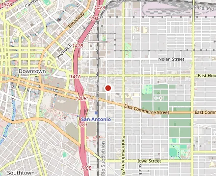 Map showing Sweet Yams