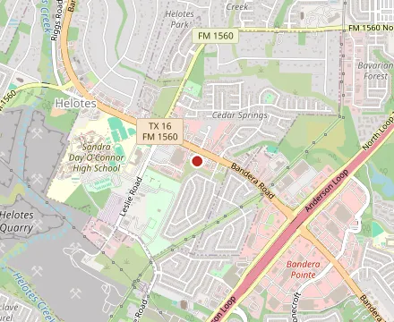 Map showing Casa Pasta