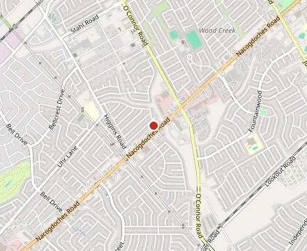 Map showing Pazzo Pastaria