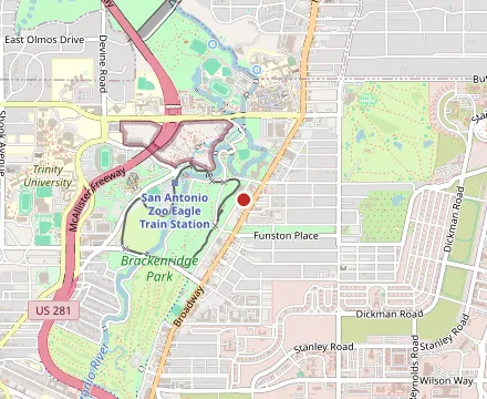 Map showing Paladar Fusion Mexico Cuba