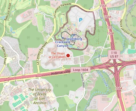 Map showing Whiskey Cake
