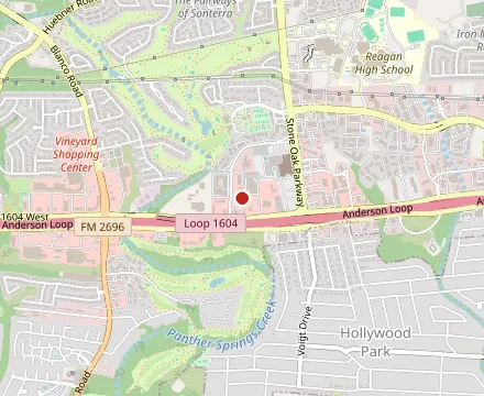 Map showing Chama Gaucha Steakhouse