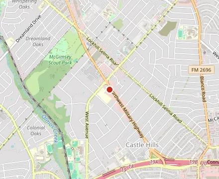 Map showing Flying Tiger Thai Restaurant